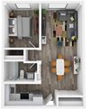 Flats on Jefferson Floor Plan A